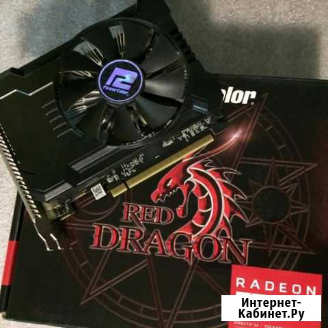 Видео карта Power Color Rx 550(2gb) Хасавюрт - изображение 1