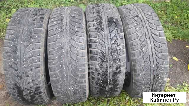 Колёса 185/60 R14 82T зимние шипованные Липецк - изображение 1