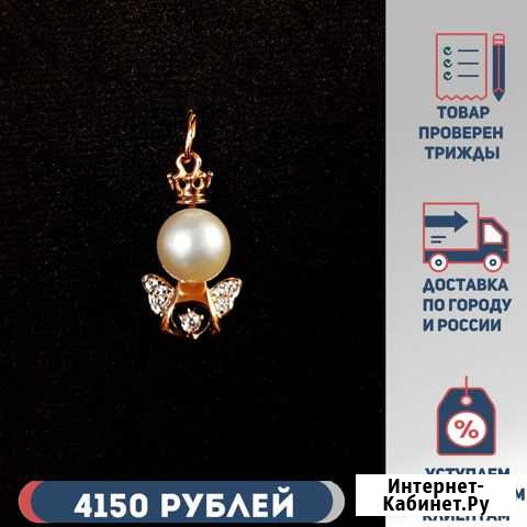 Золотой кулон Ангел Пермь - изображение 1