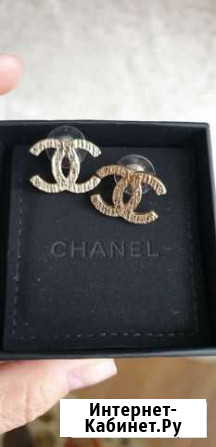 Серьги Chanel оригинал Нежинка - изображение 1