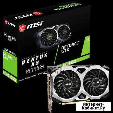 Видеокарта MSI GeForce GTX 1660 super ventus XS OC Нижний Тагил