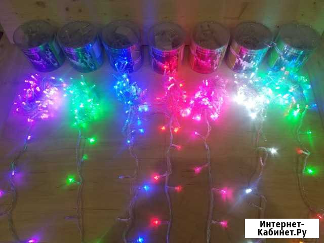 Гирлянда 100 led Киров - изображение 1