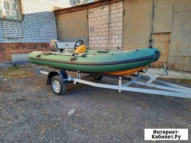 Надувная лодка риб 4.20 с мотором Чебоксары - изображение 1