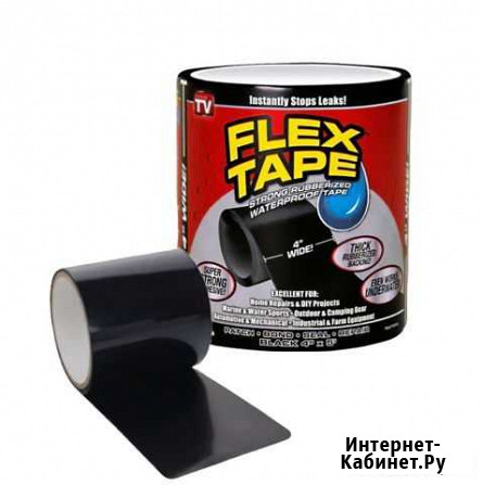 Клейкая лента Flex Tape (10см*152см) чёрная Рассвет - изображение 1