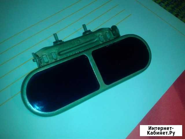 Очки литейщика СССР на каску Синее стекло Новые Нижний Новгород - изображение 1