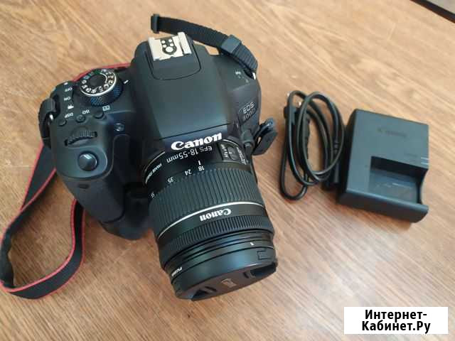 Зеркальный фотоаппарат canon EOS 800 D KIT 18-55mm Кострома - изображение 1