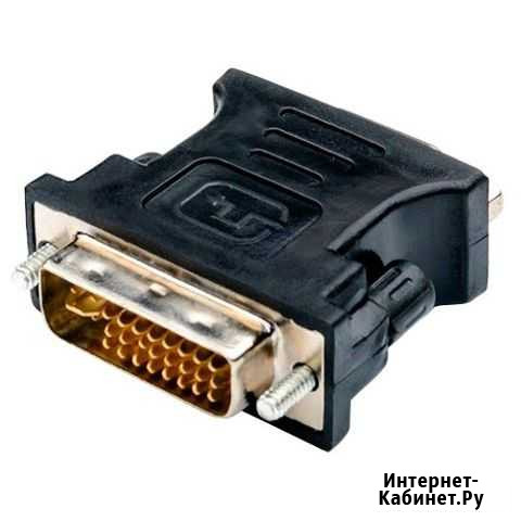 Адаптер Atcom DVI-I - VGA (AT1209), черный Новосибирск - изображение 1