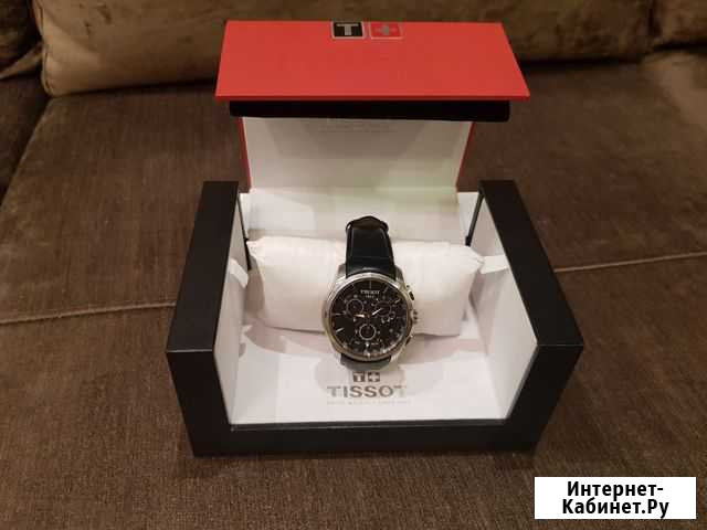 Часы Tissot оригинал хронограф T035.617.16.051.00 Мурманск - изображение 1