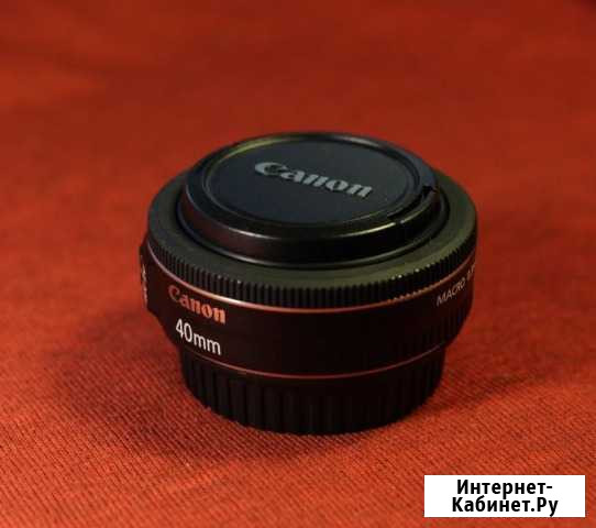 Объектив Canon EF 40mm f/2.8 STM Архангельск - изображение 1