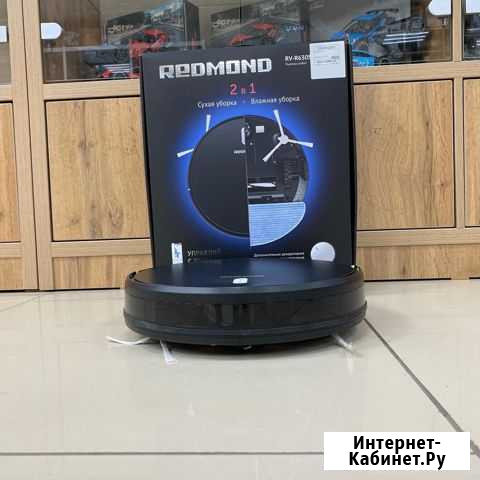 Id 14055 Умный робот-пылесос redmond RV-R603S Wi-F Благовещенск - изображение 1