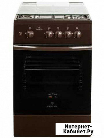 Газовая плита Greta 1470-07 GG 5072 CG 38(B) корич Курск - изображение 1