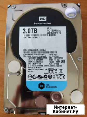 Жесткий диск WD SE 3 тб Чита - изображение 1