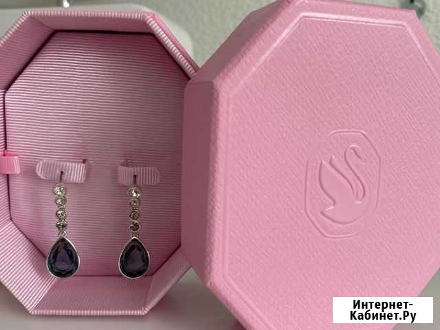 Серьги Сваровски оригинал Калининград - изображение 1