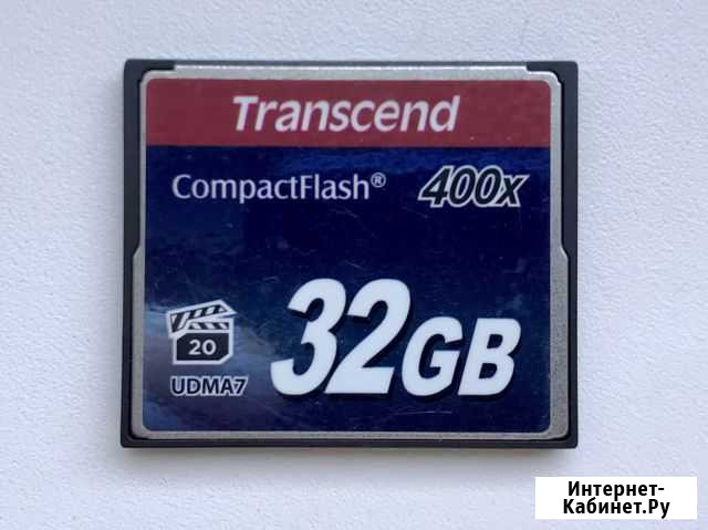 Карта памяти Transcend cf 32gb Санкт-Петербург - изображение 1