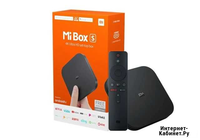 Смарт тв приставка Xiaomi Mi Box S (Новые) Оренбург - изображение 1