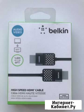 Высокоскоростной hdmi-кабель Belkin UltraHD 4К Благовещенск - изображение 1
