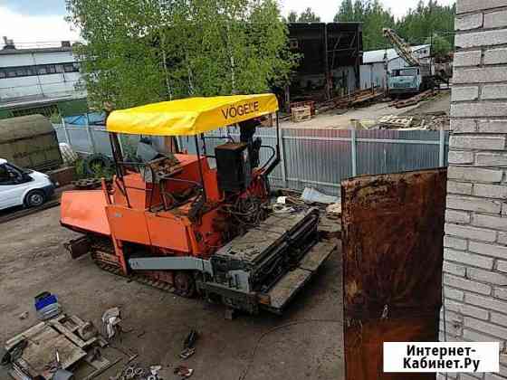 Асфальтоукладчик Vogele 1600,Каток Bomag 8,5 тонн Сертолово