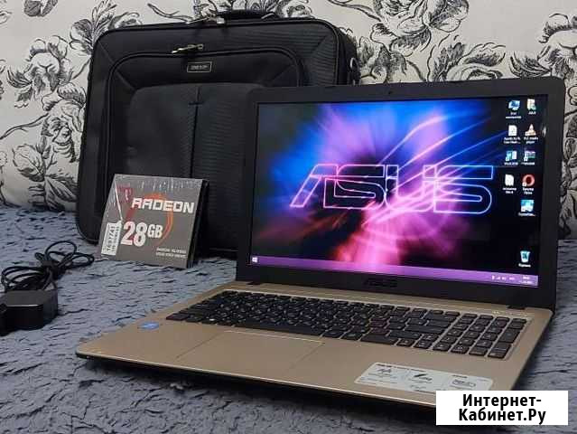 Свежий asus на SSD+сумка держит батарейку Троицк - изображение 1