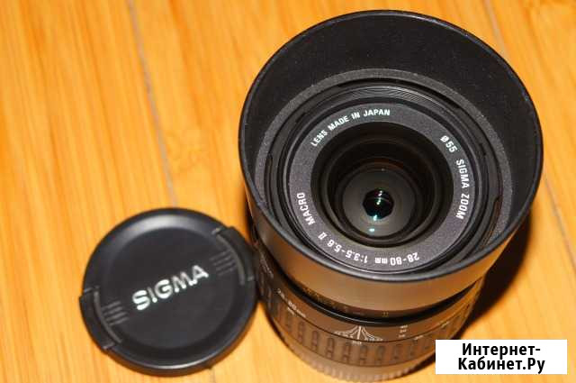 Sigma AF 28-80mm f/3.5-5.6 II Macro Новороссийск - изображение 1
