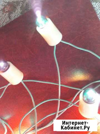 Электрогирлянда из лампочек накаливания Омск - изображение 1