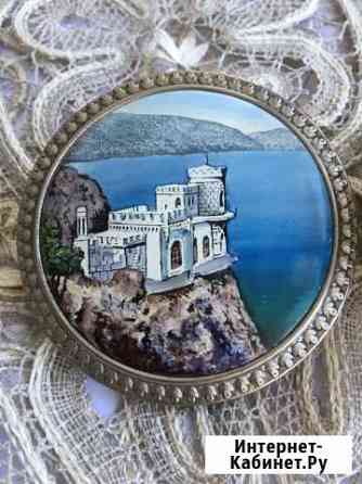 Шкатулка пудреница Ленэмальер Тверь