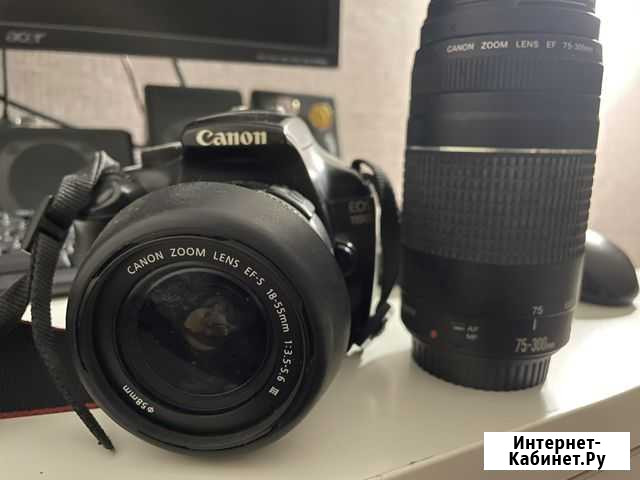Зеркальный фотоаппарат canon eos 1100d Ростов-на-Дону - изображение 1