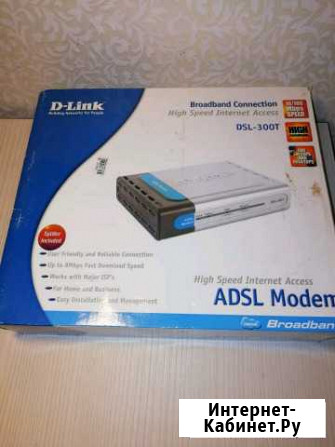Модем adsl D-Link DSL-300T Тамбов - изображение 1
