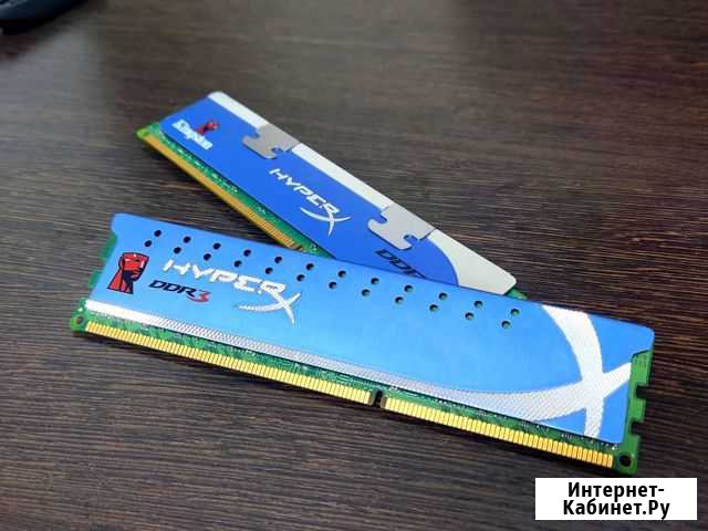 Kingston HyperX DDR3 4 gb (2x2) Элиста - изображение 1