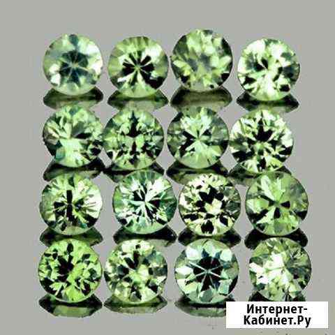 Сапфир натуральный 0,84Ct 2,0мм 20шт VVS Цейлон Химки
