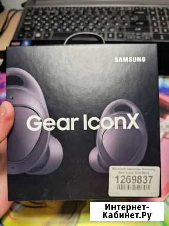 Беспроводные наушники samsung gear iconX Нижневартовск - изображение 1