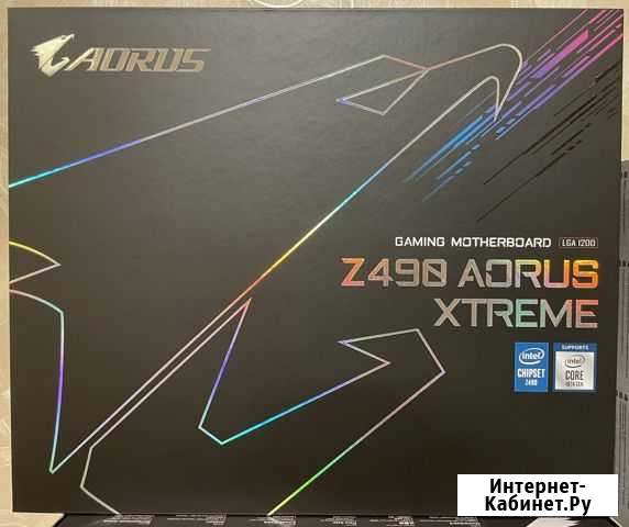 Материнская плата Gigabyte Z490 Aorus Xtreme Новая Ростов-на-Дону - изображение 1