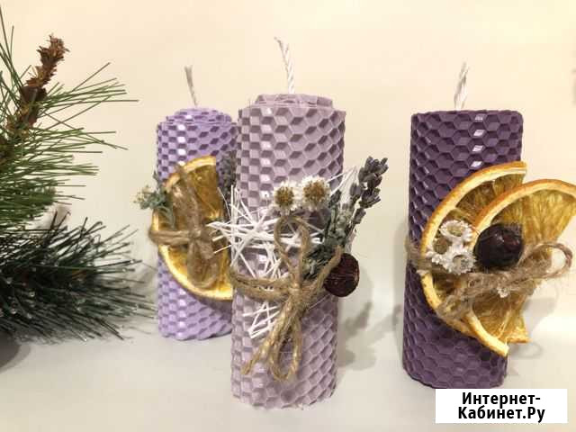 Свечи из вощины с уникальным дизайном Пермь - изображение 1