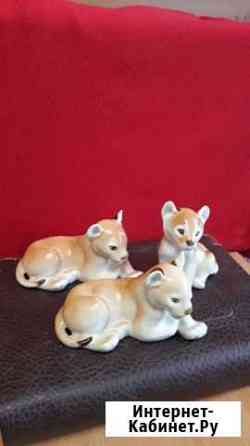 Львята фарфор Ярославль