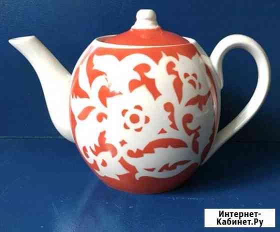 Чайник заварочный большой 0,8 л фарфоровый Красноярск