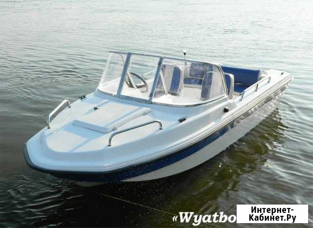 Новый катер (мотолодка) Wyatboat 430M тримаран Новосибирск - изображение 1