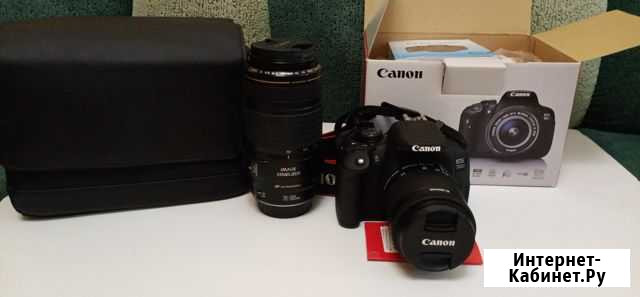 Продам зеркальный фотоаппарат canon eоs 700D Красногвардейское - изображение 1