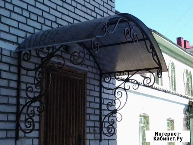 Козырьки из поликарбоната Барнаул - изображение 1