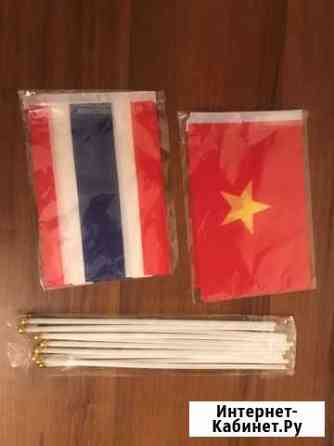 Флаг настольный 14х21см Красноярск