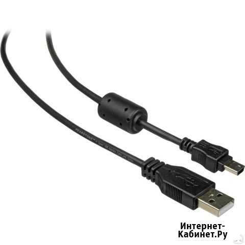 Кабель USB 2.0 A - mini B, ферритовые кольца Уфа - изображение 1