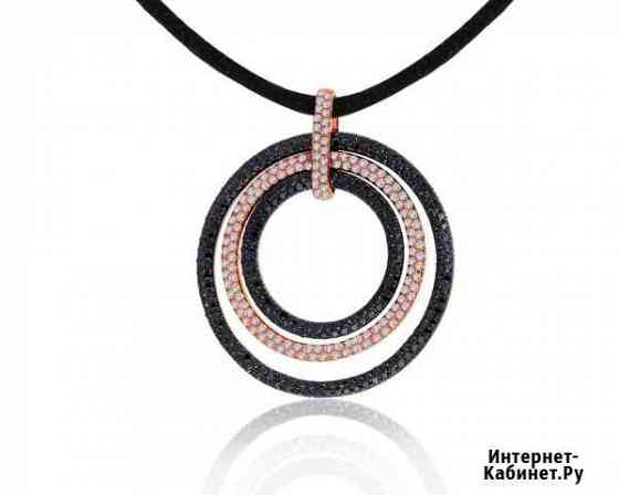 Золотой кулон с бриллиантами 5.53ct Москва