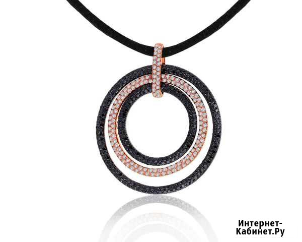 Золотой кулон с бриллиантами 5.53ct Москва - изображение 1