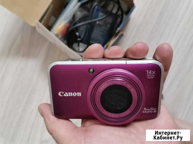 Фотоаппарат Canon Powershot sx 210 is Барнаул - изображение 1