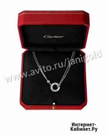 Золотой кулон Cartier Москва