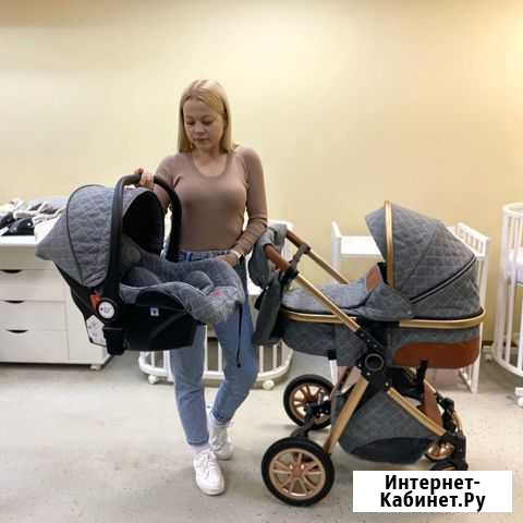 Коляска 2в1 или 3в1 2022 Luxmom V9 Воронеж - изображение 1