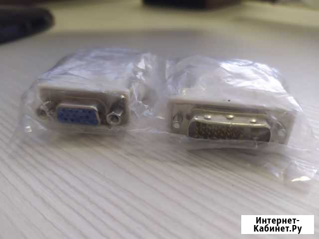 Переходник адаптер VGA-DVI-D (1мин м.Котельники) Котельники - изображение 1