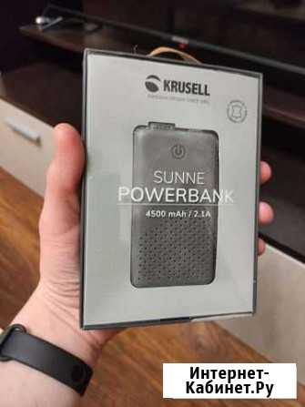 Внешний аккумулятор Krusell Sunne 4500 mAh / 2.1А Можайск - изображение 1