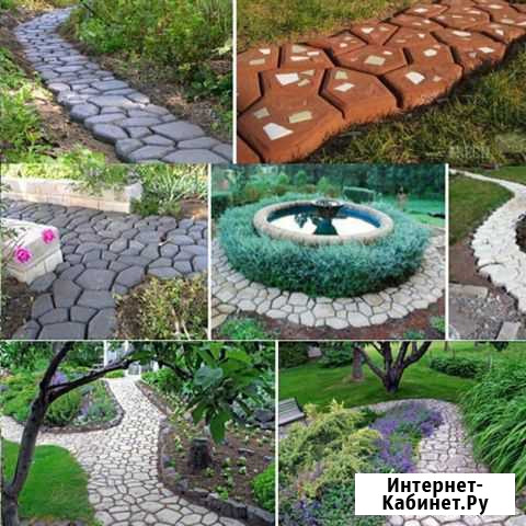 Форма для садовых дорожек, новая, в упаковке, 1 шт Хабаровск - изображение 1