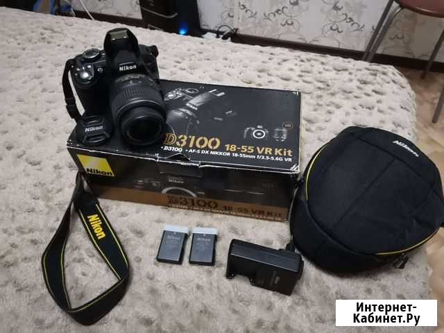 Зеркальный фотоаппарат Nikon D3100 Тюмень - изображение 1