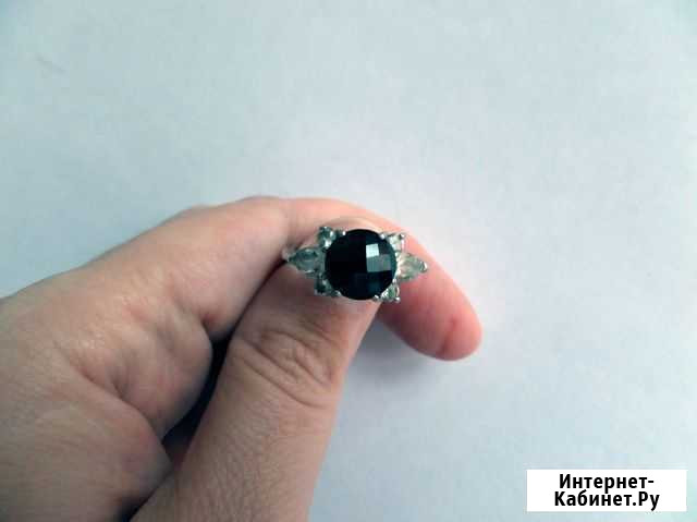 Серебряное кольцо с фианитами 18 размера Красногорск - изображение 1