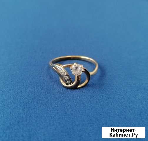 Кольцо вес 2.04 г золото 585 пр (ID 40675) Краснодар - изображение 1
